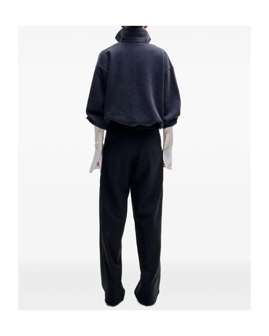 DARKPARK Black Belted Pleated Trousers