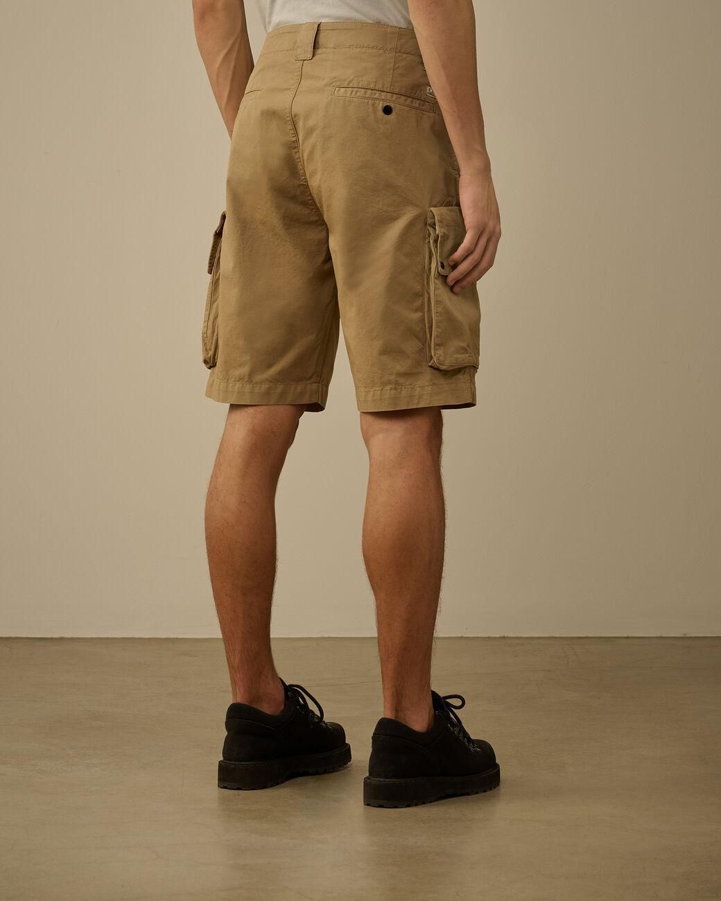 C P Company Natural Cargo Shorts for men