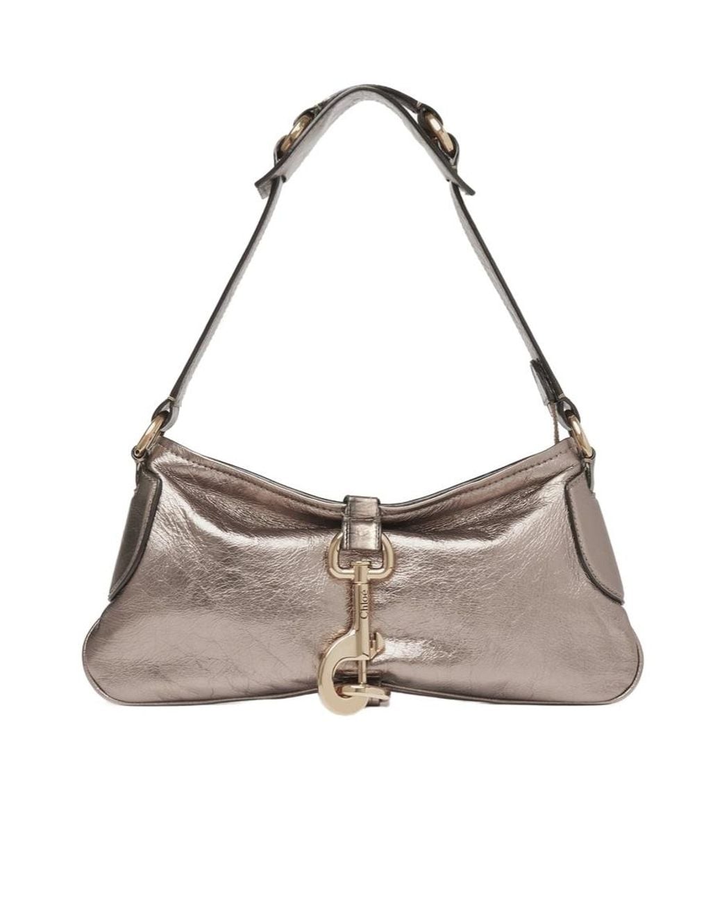 Chloé Gray Chloé Kerala 25 Shoulder Bag