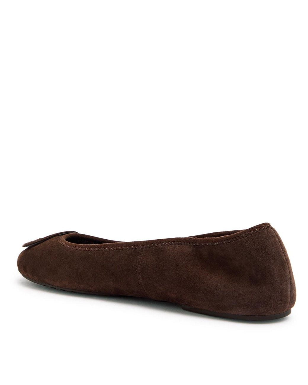 Tory Burch Brown Lightweight Foldable Ballet Flats