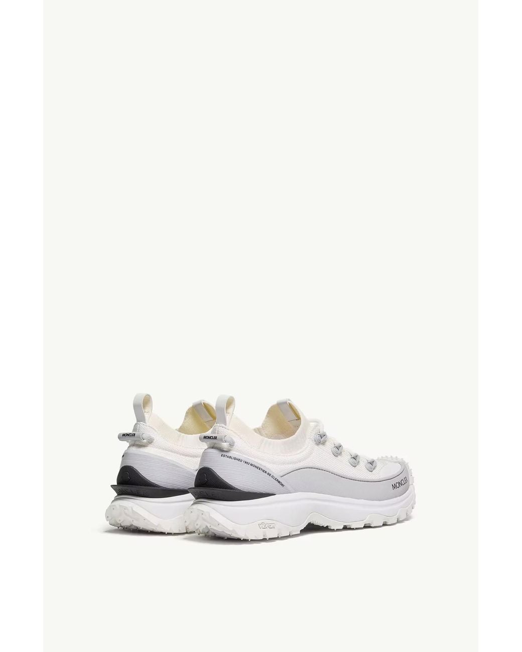 Moncler White Moncler Trailgrip Lite3 Sneakers