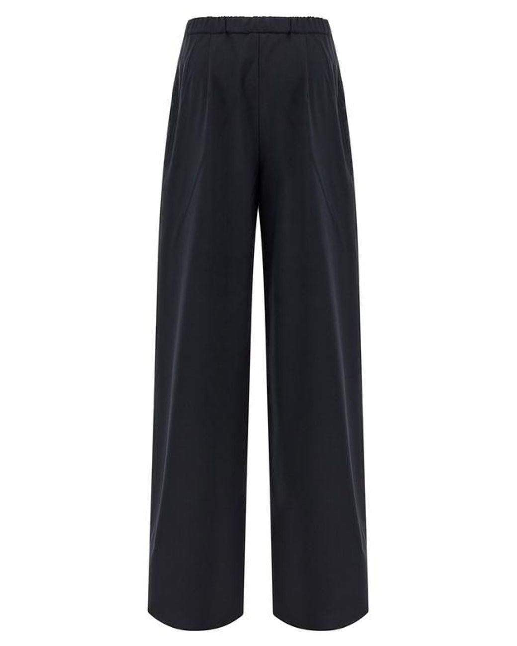 Max Mara Blue Studio Mstcorone Wide-Leg Pants
