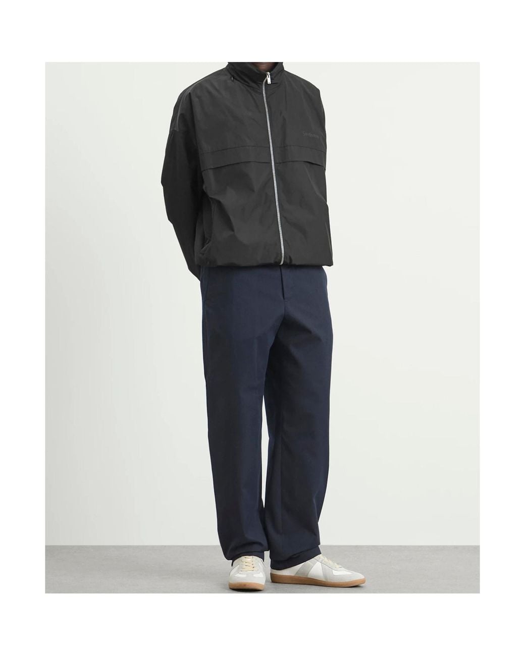 Dries Van Noten Blue Straight Pants for men