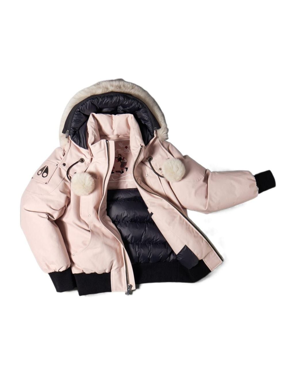 Moose Knuckles Multicolor Zipper Down Jacket