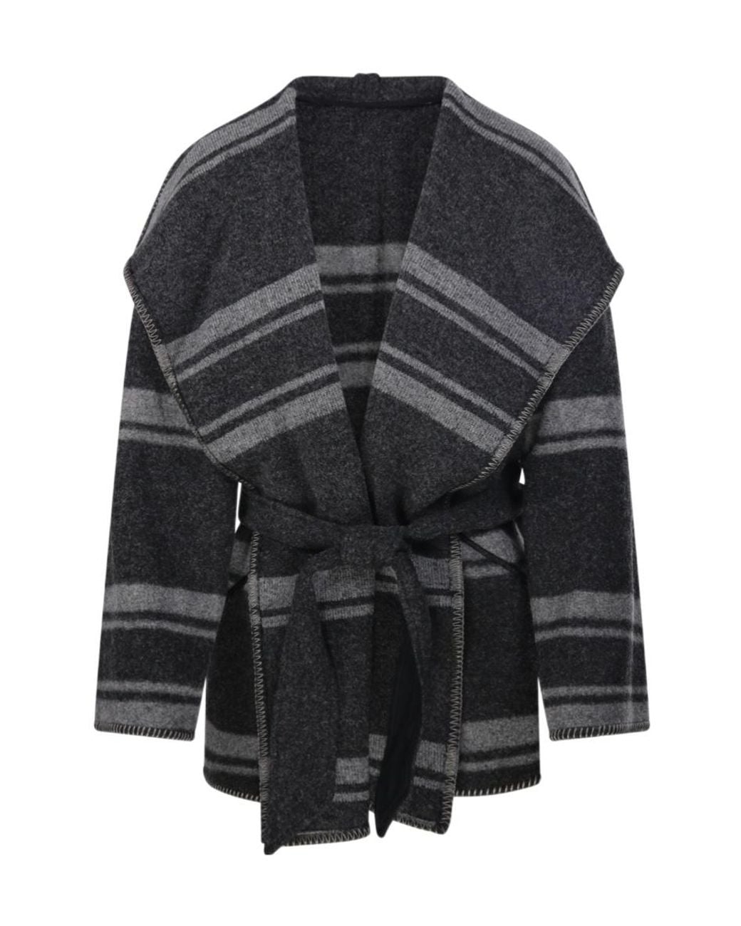 Isabel Marant Black Isabel Marant Étoile Brea Belted Cardigan