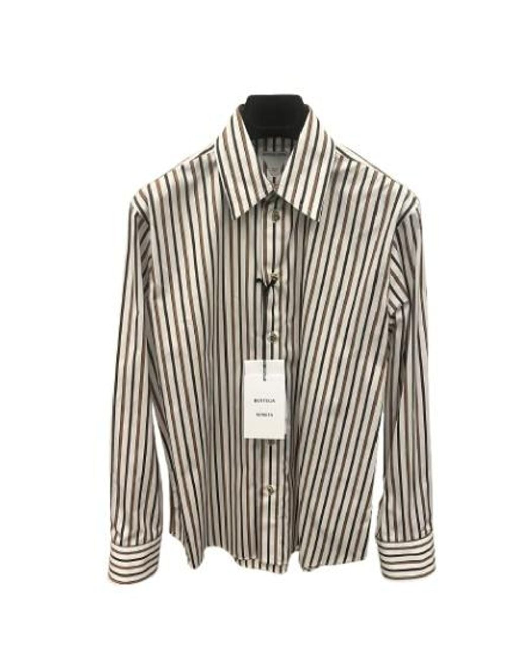 Bottega Veneta Multicolor Bold Striped Buttoned Shirt