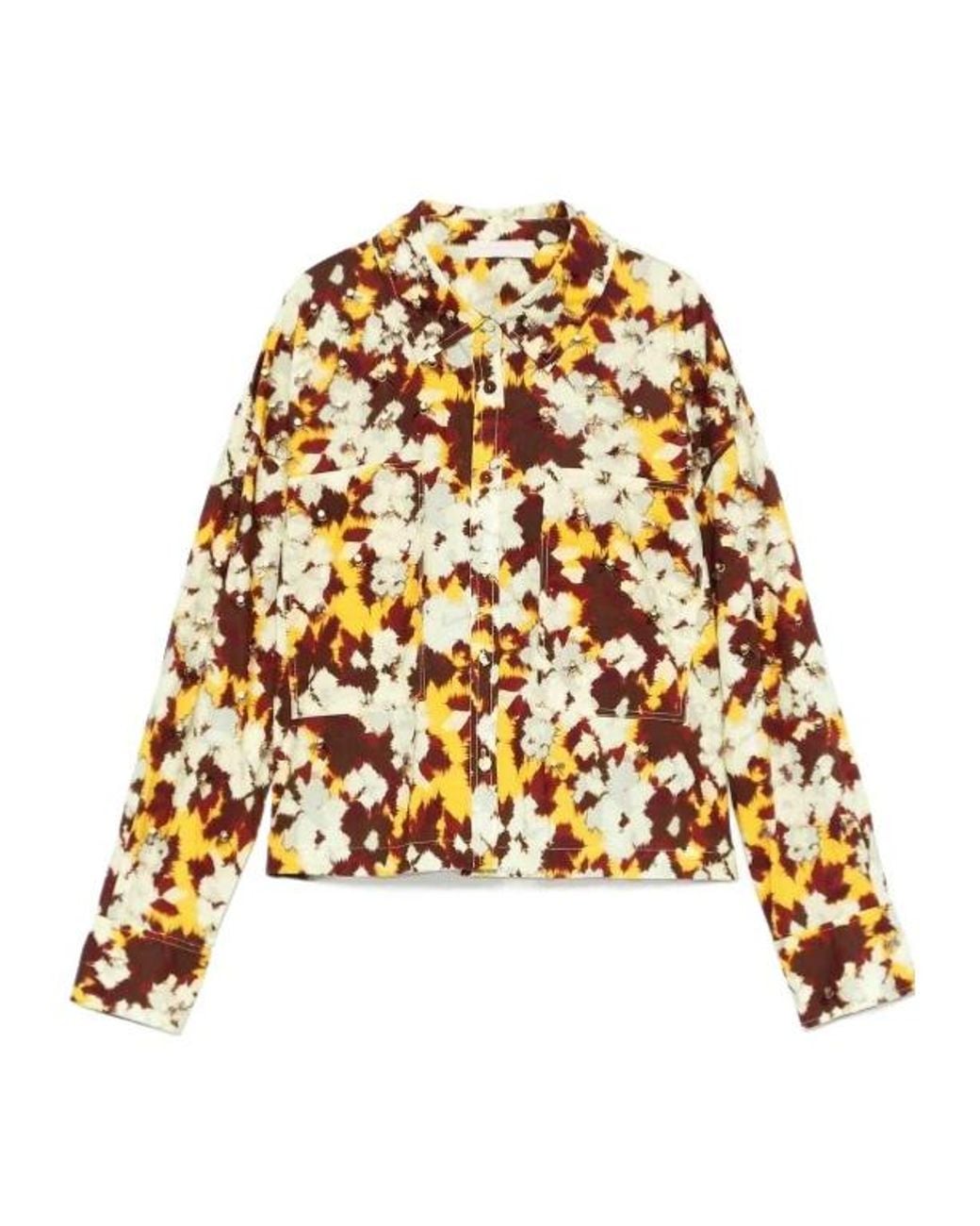 Ulla Johnson Metallic Long Sleeve Shirt