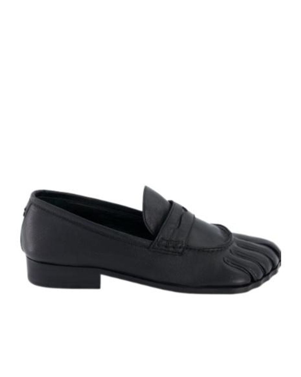 Coperni Black 5T Mocassin Flats