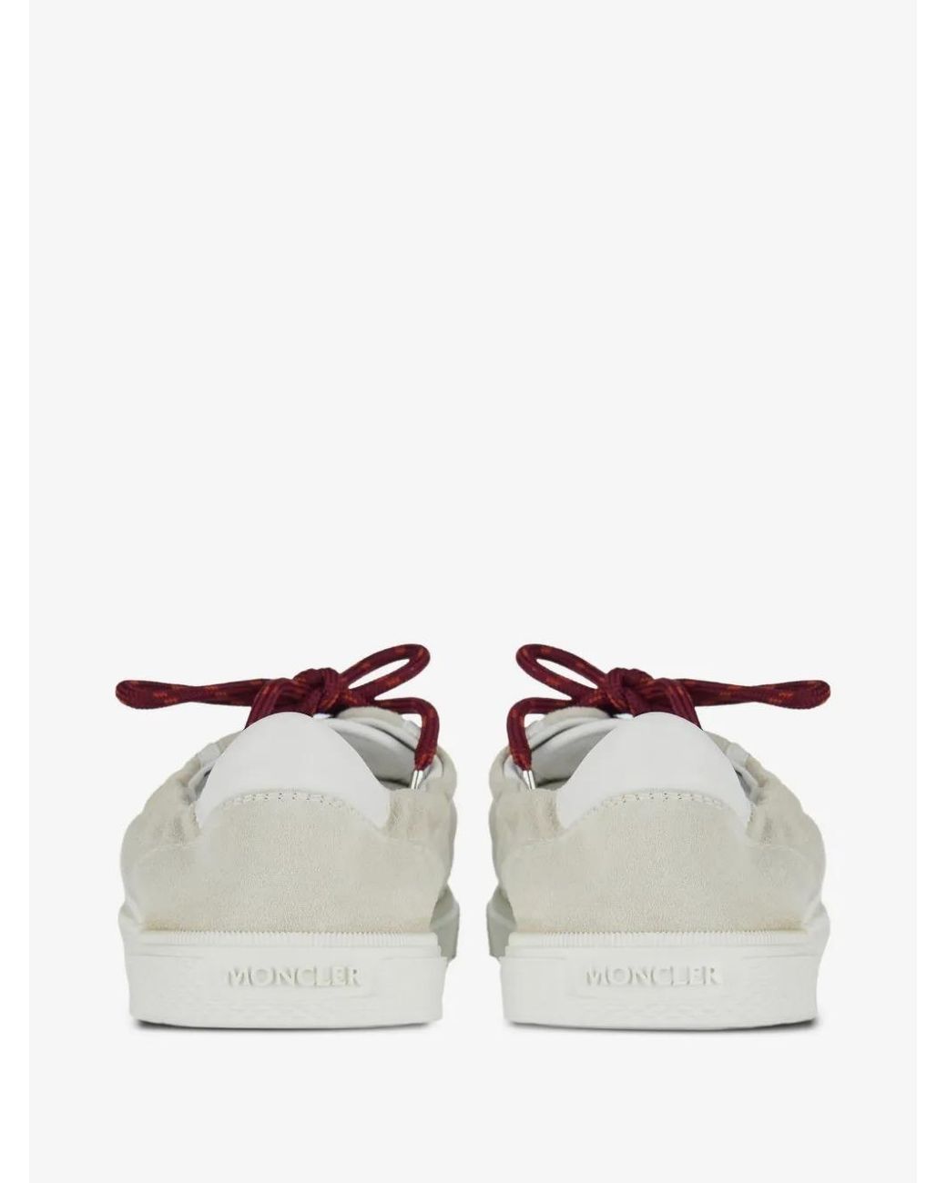 Moncler White Vera Leisure Low-Top Casual Shoes for men