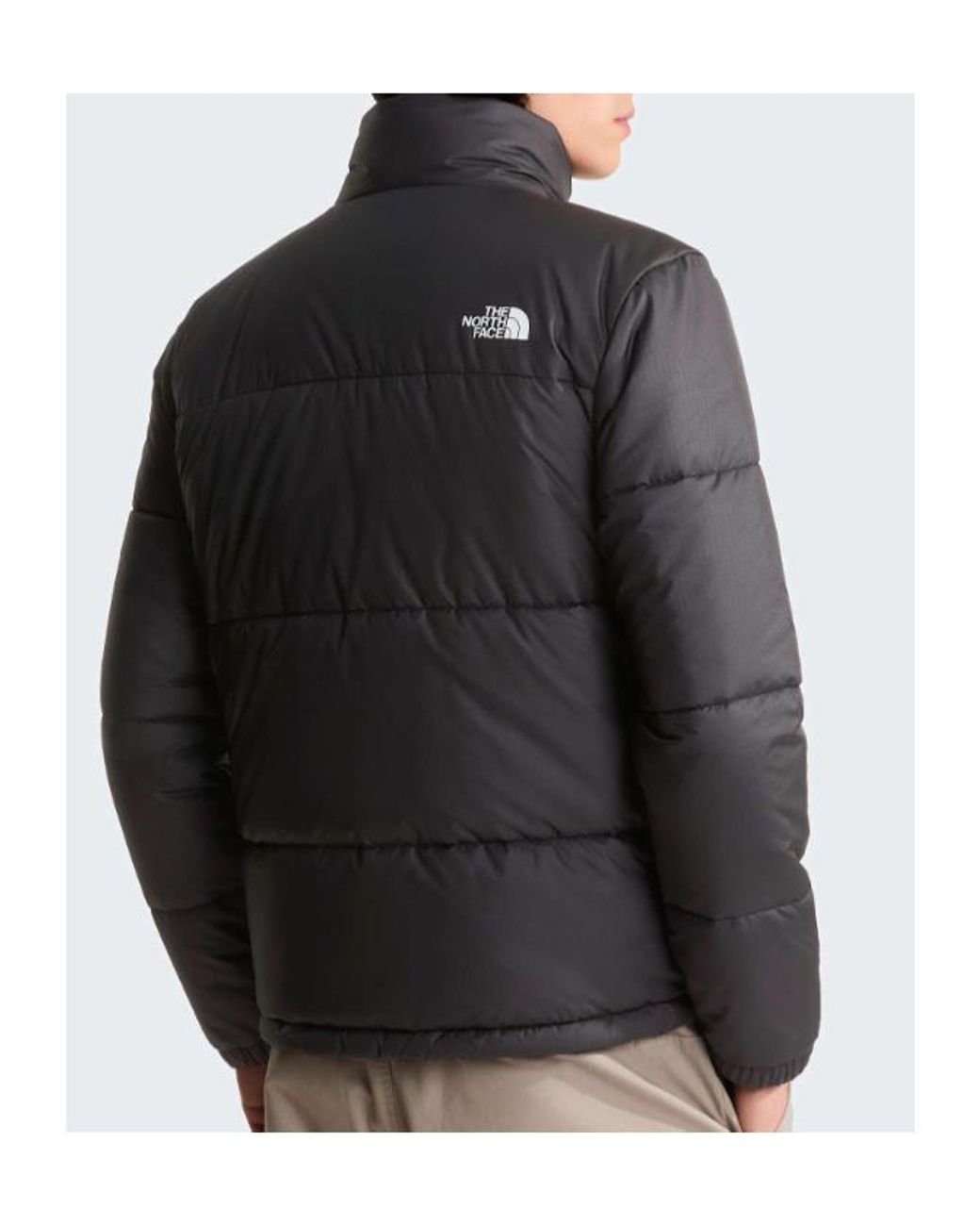 The North Face Black Nuketo Logo-Print Quilted Jacket for men