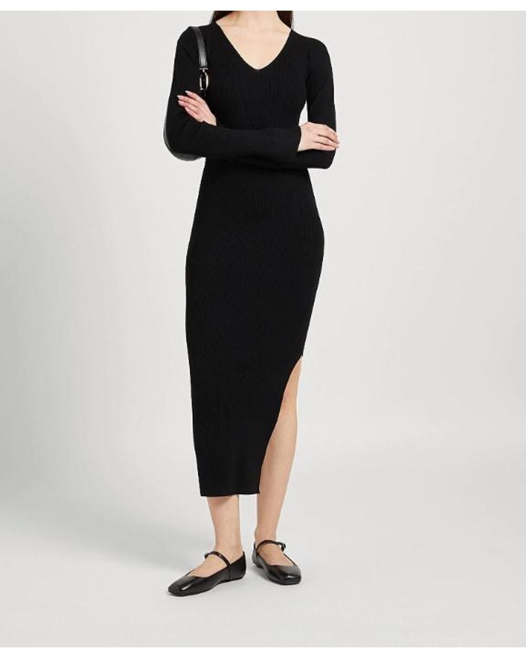MAX&Co. Black Midi Dresses
