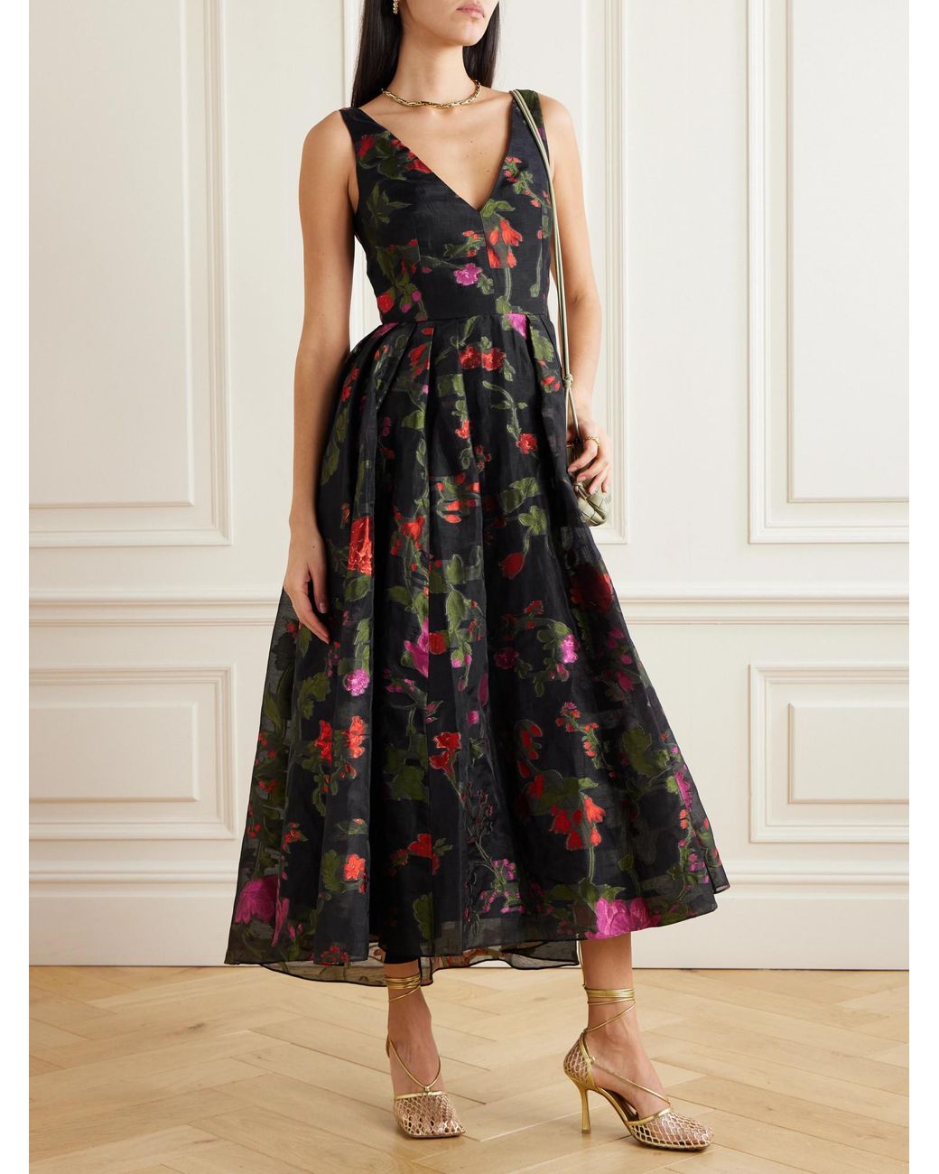 Erdem Black Sleeveless Dress