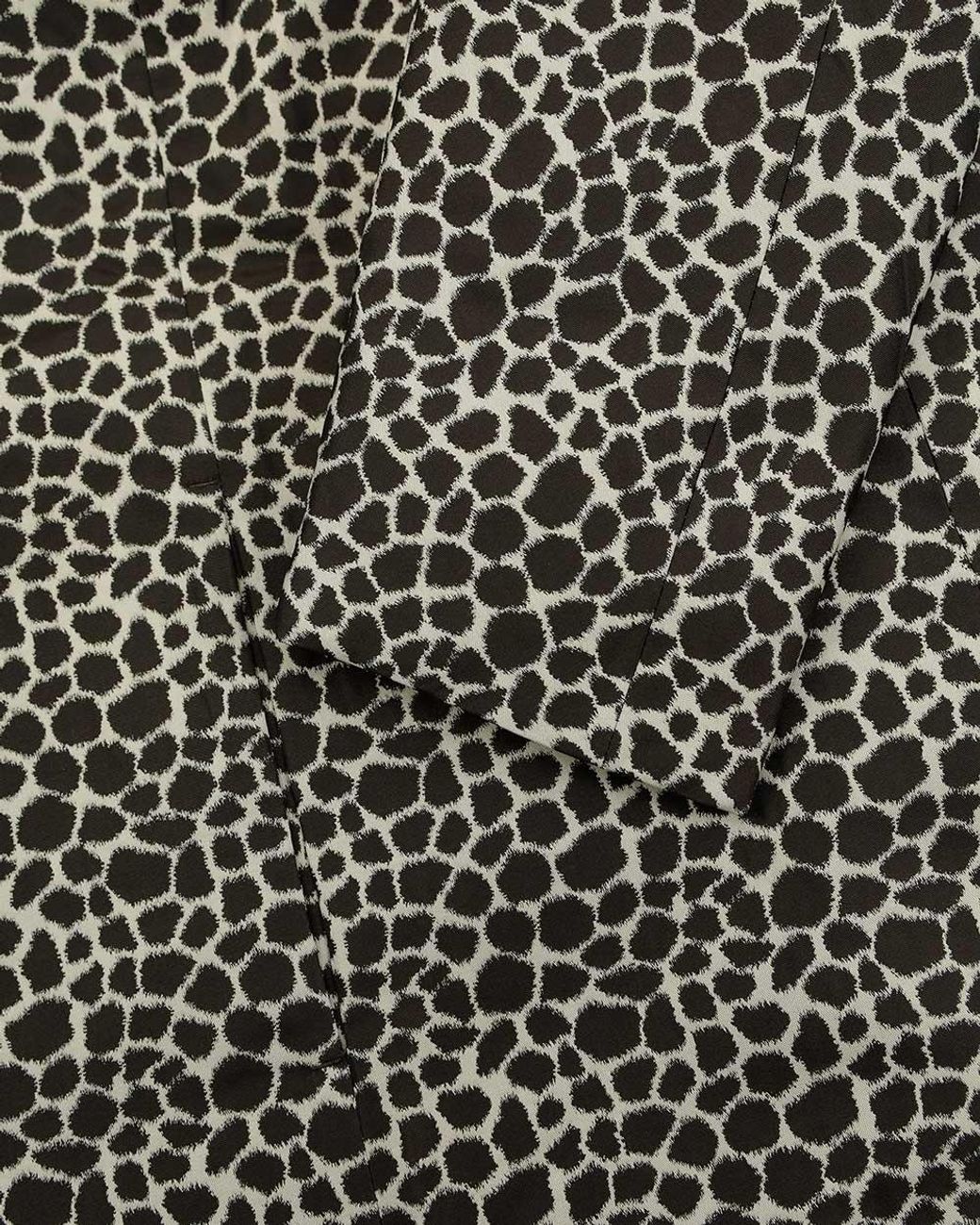 Weekend by Maxmara Gray Leopard Print Long Overcoat