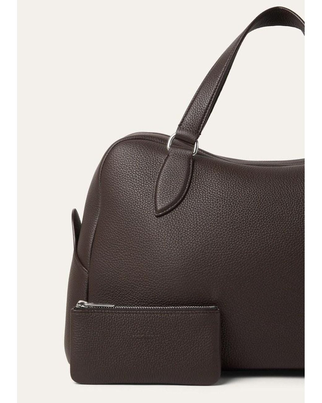 Loro Piana Brown Medium Needle Bag