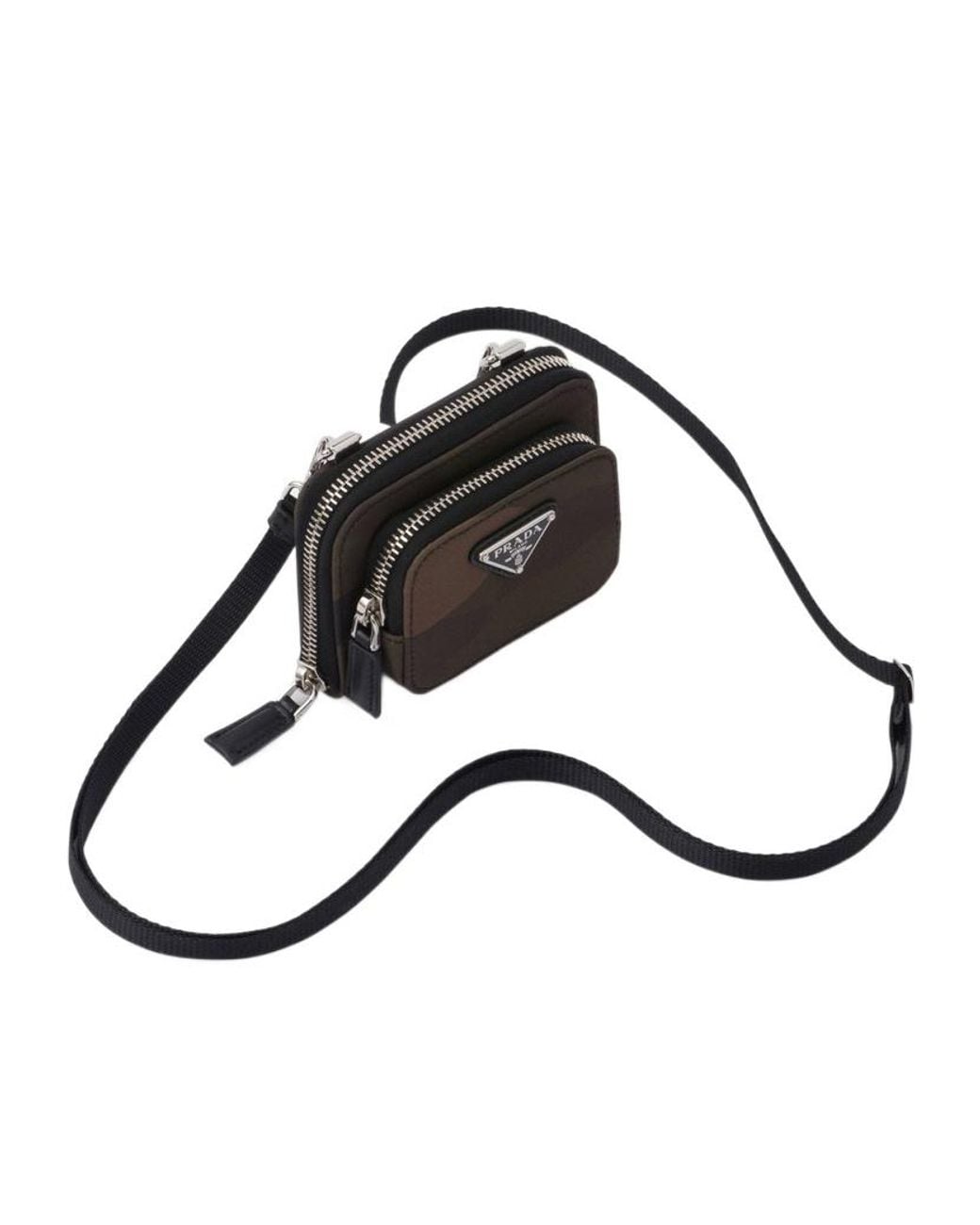 Prada Black Logo Shoulder Bag
