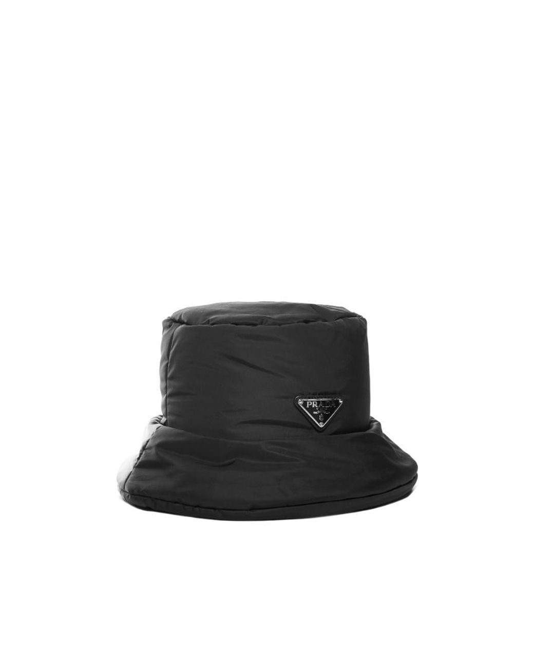 Prada Black Re-Nylon Bucket Hat