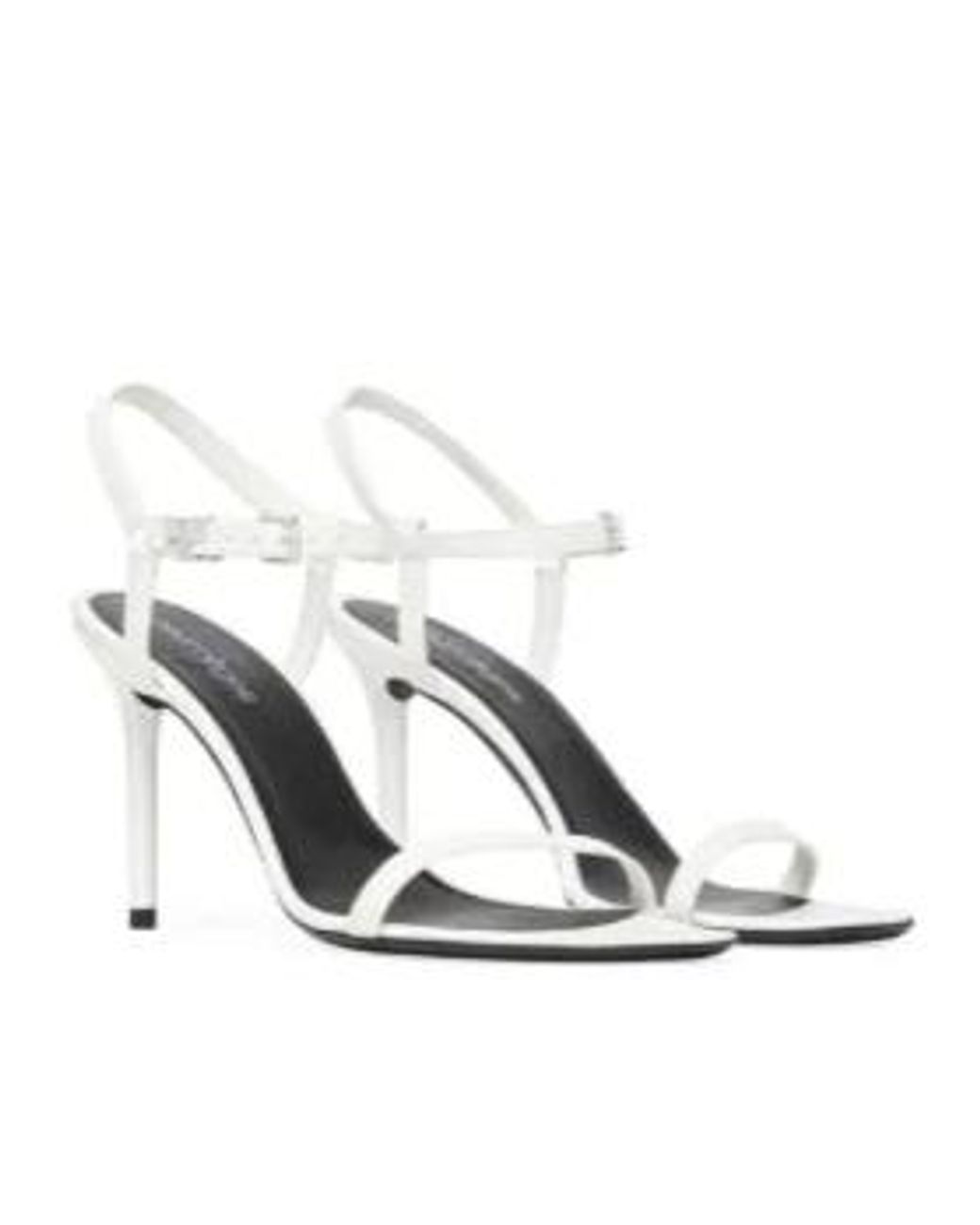 Courreges White Leather Sandals
