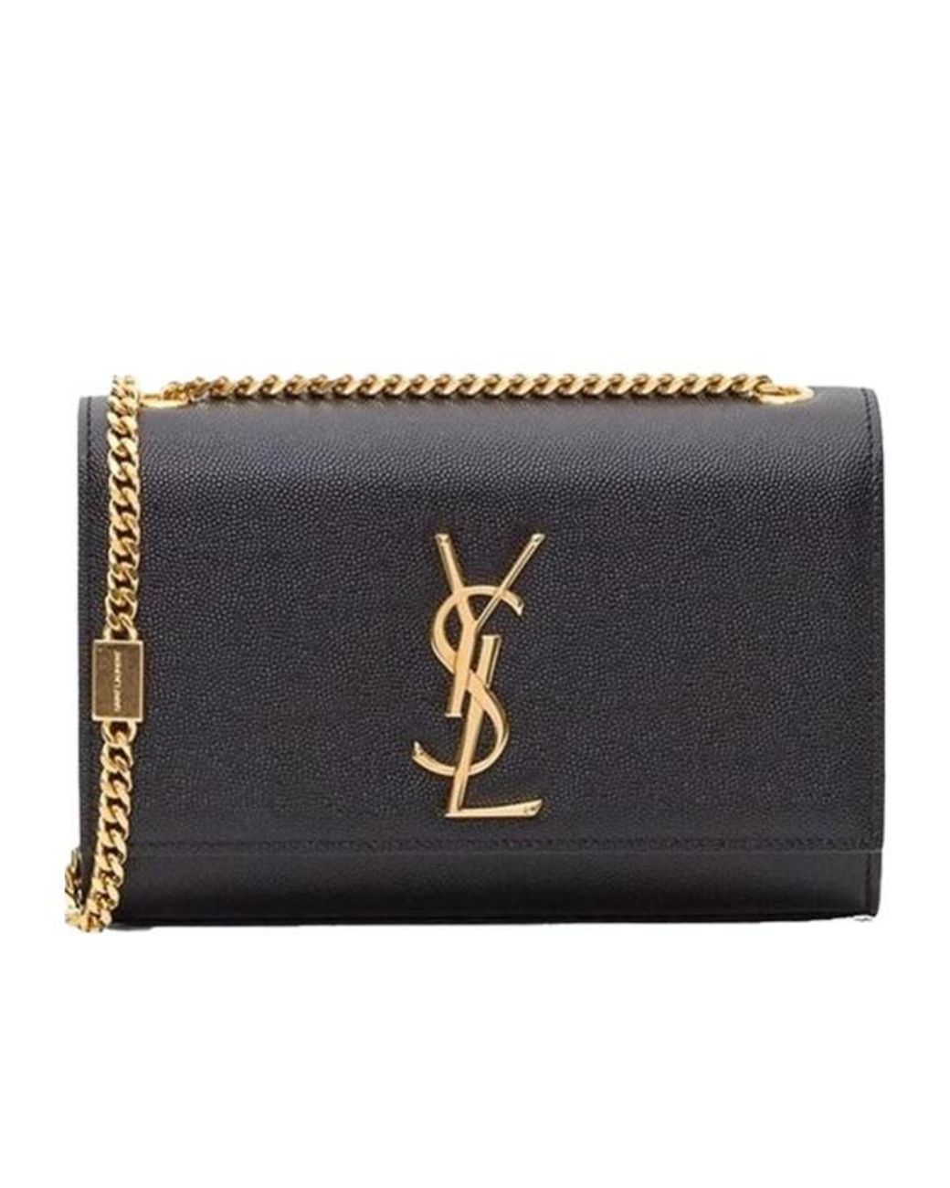 Saint Laurent Black Flip Shoulder Bag