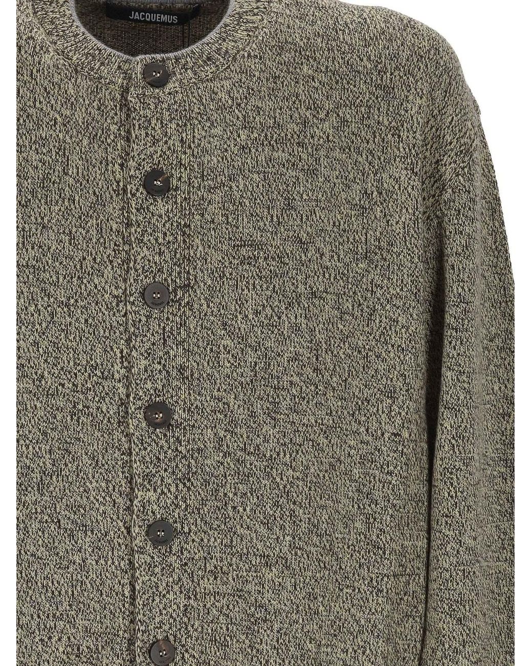 Jacquemus Multicolor The Moulin Knitted Cardigan for men