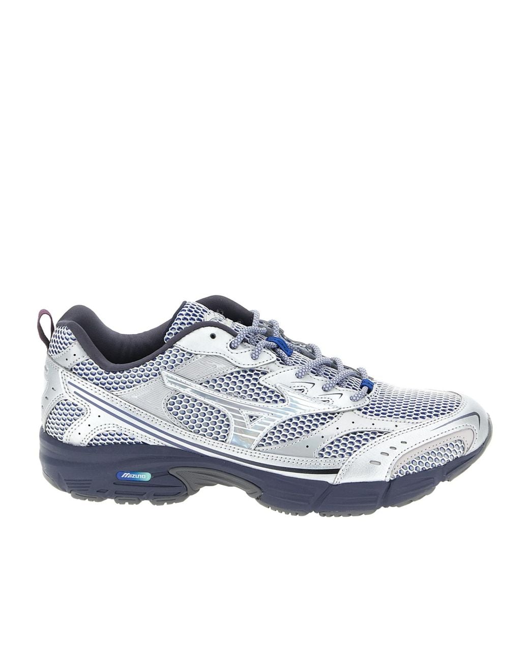 Mizuno Blue Mxr Mesh Lace-Up Sneakers for men