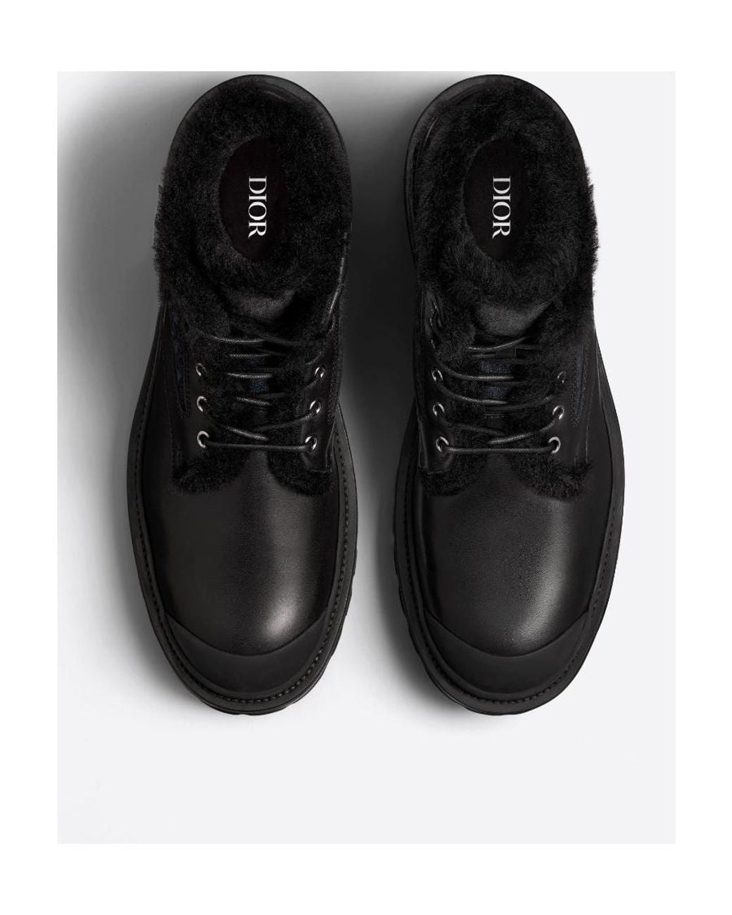 Dior Black Explorer Ankle Boot for men