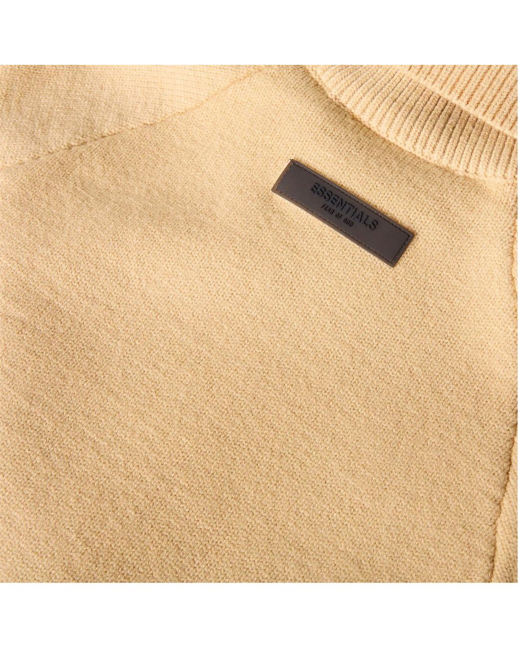 Fear Of God Natural High-Neck Long-Sleeved Sweater for men