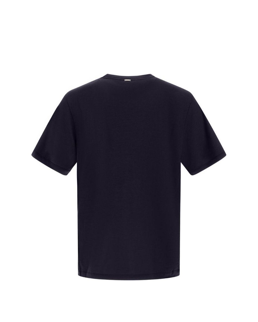 Herno Blue Logo T-Shirt for men