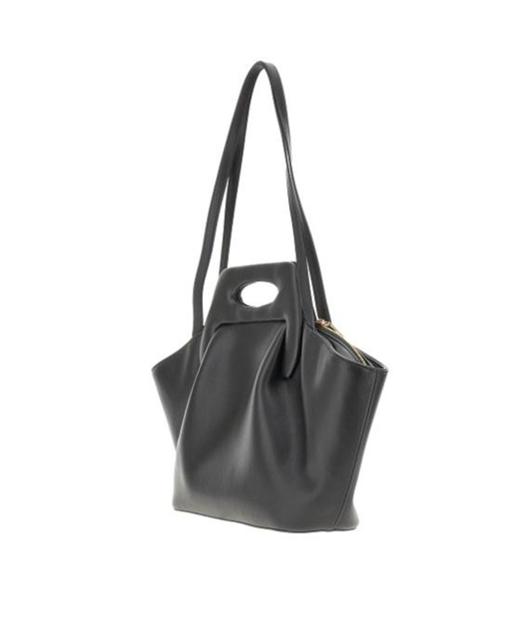 THEMOIRÈ Black Dhea Top Handle Bag
