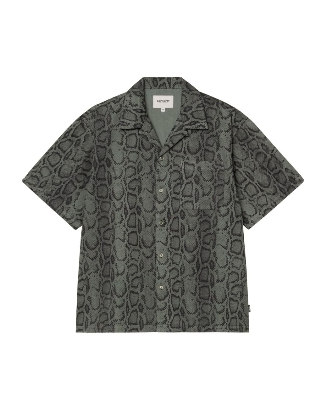 Carhartt Gray Short Sleeves Shirt for men
