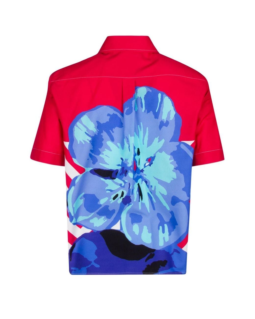 Dior Red Short-Sleeved Blouse
