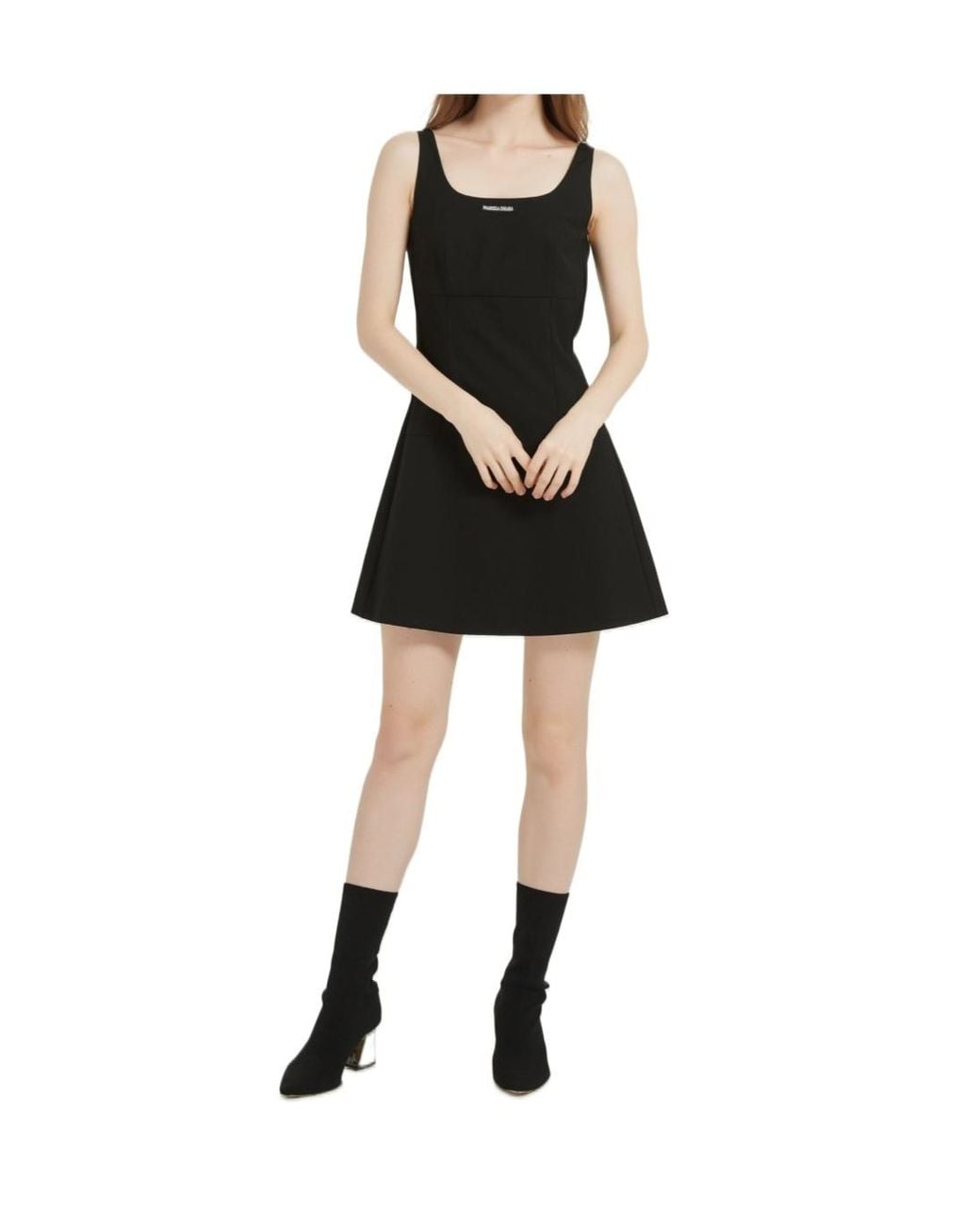 Marissa Chiara Black A-Line Dress