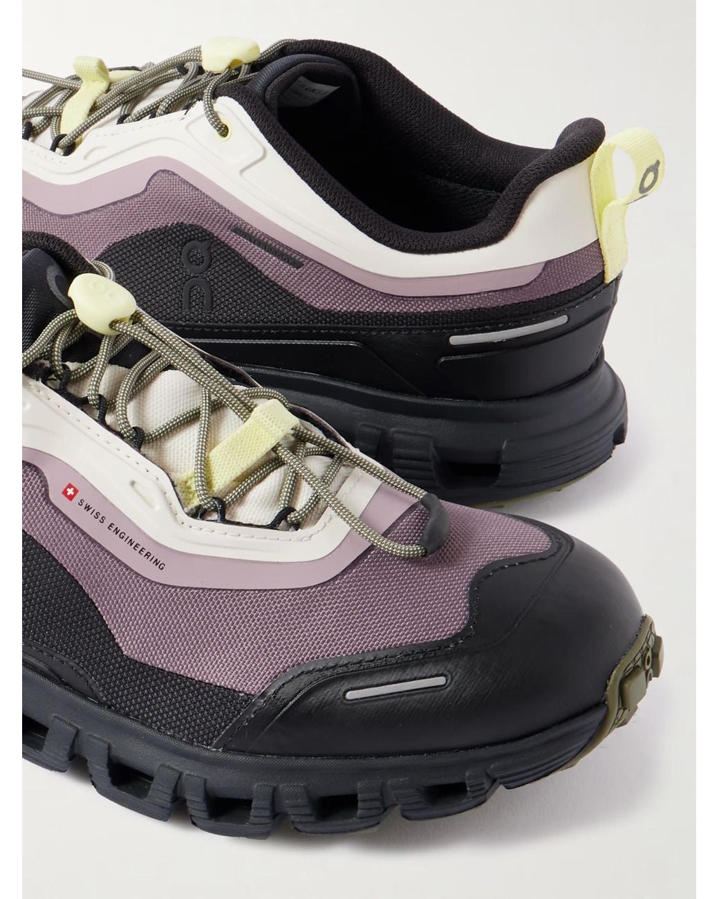 On Shoes Multicolor Rubber Trimmed Mesh Sneakers