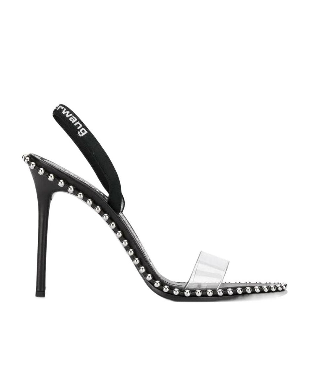 Alexander Wang Metallic Nova Heel Sandals