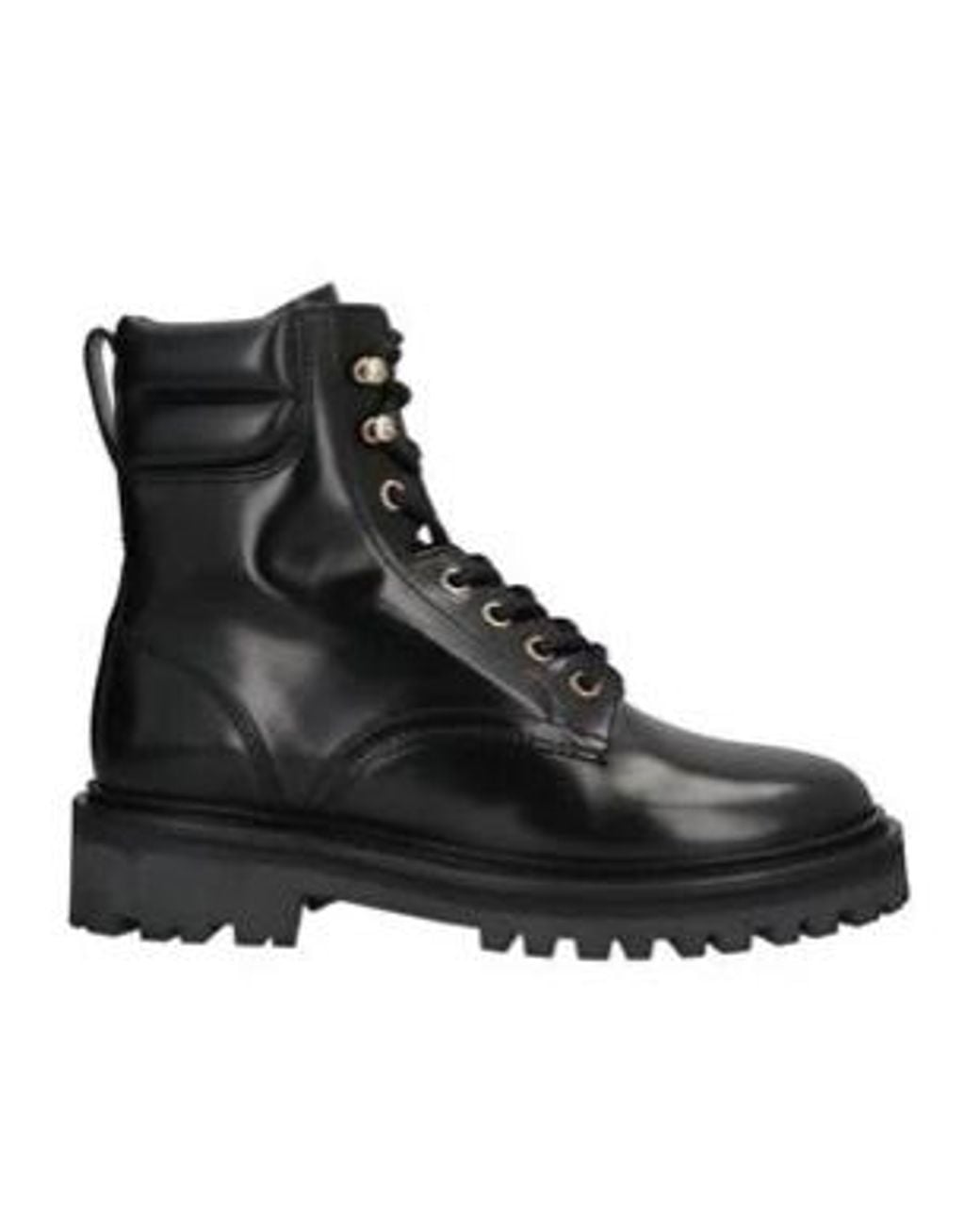 Isabel Marant Black Platform Sole Martin Boots