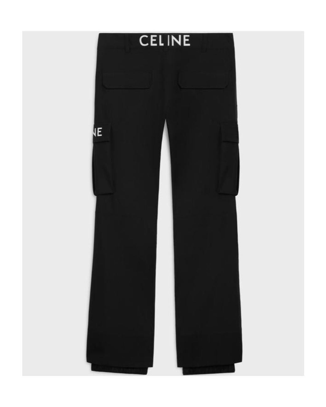 Céline Black Ski Pants for men