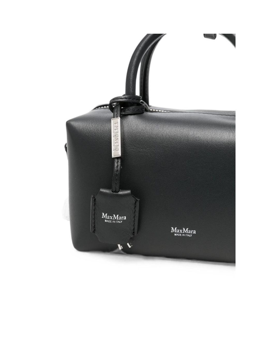Max Mara Black Letter Handbag