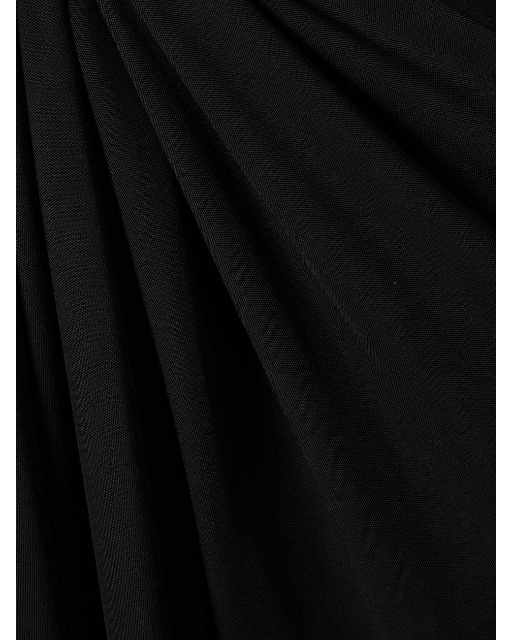 Victoria Beckham Black Fitted Midi Dress