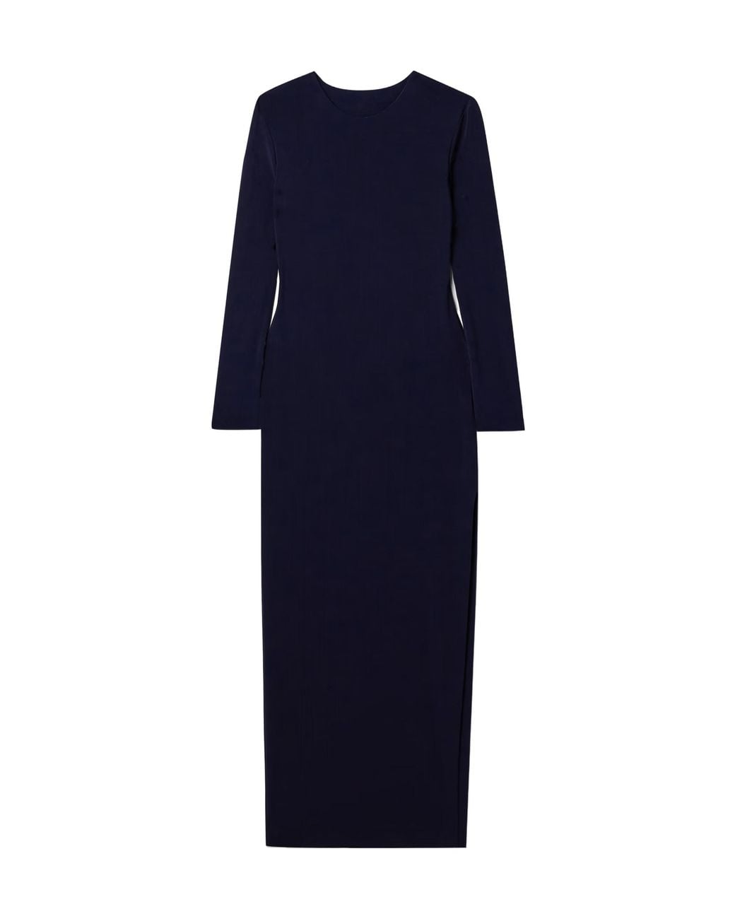 Norma Kamali Blue Stretch-Jersey Gown