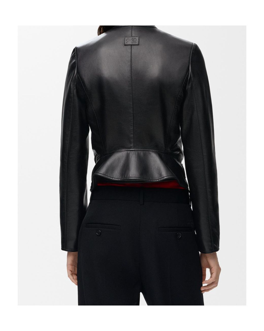 Loewe Black Biker Jacket