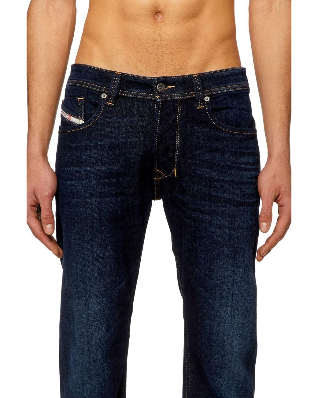 DIESEL Blue 1985 Larkee Straight-Leg Jeans for men