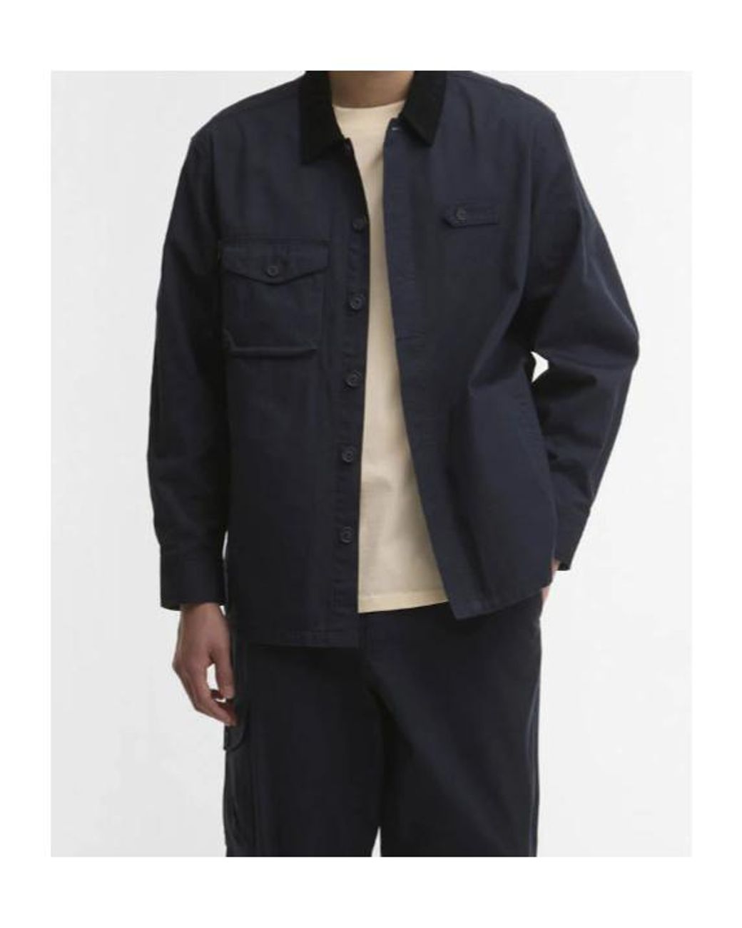 Barbour Blue Endurance Ripstop Overshirt for men