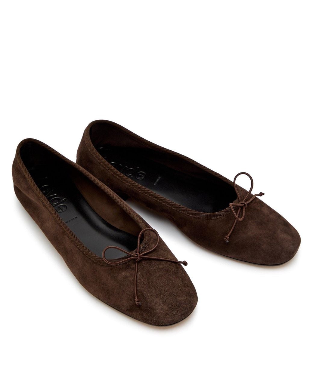 Aeyde Brown Ballet Flats