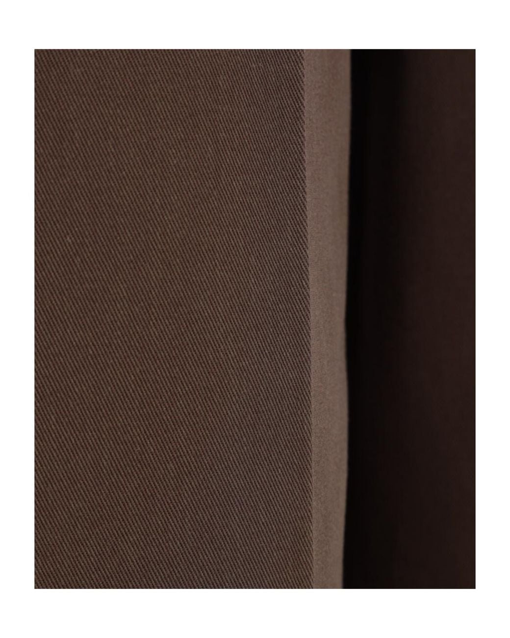 Lemaire Brown Barrel Pants for men