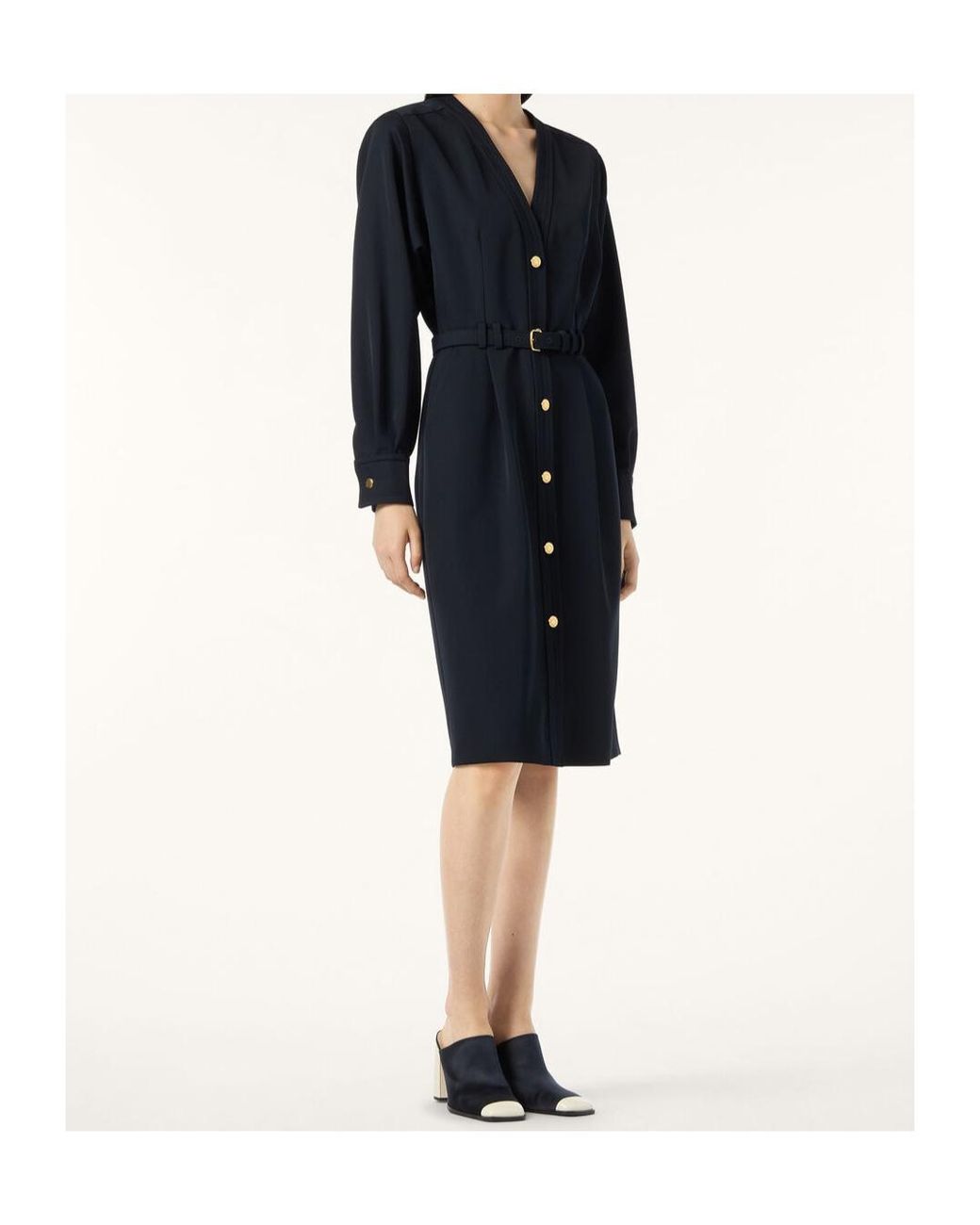 Loro Piana Blue Bis Gladys Dress