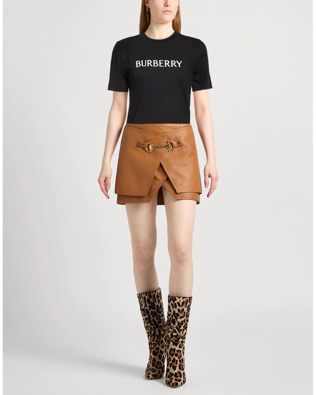 Burberry Black Printed T-Shirt