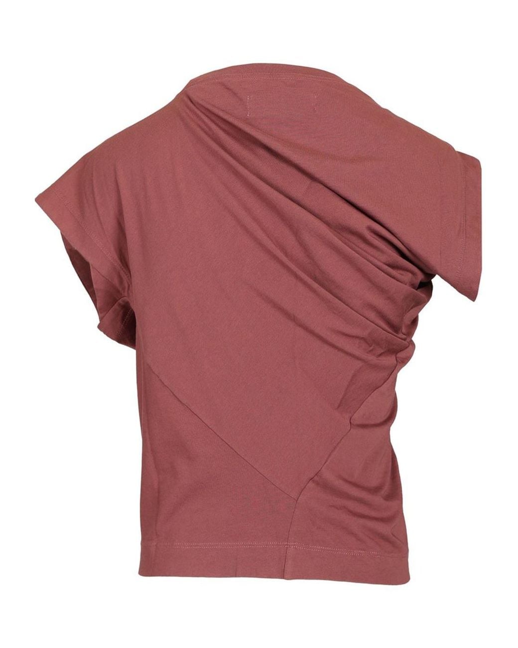Vivienne Westwood Red Orb Logo Cap Sleeve Top