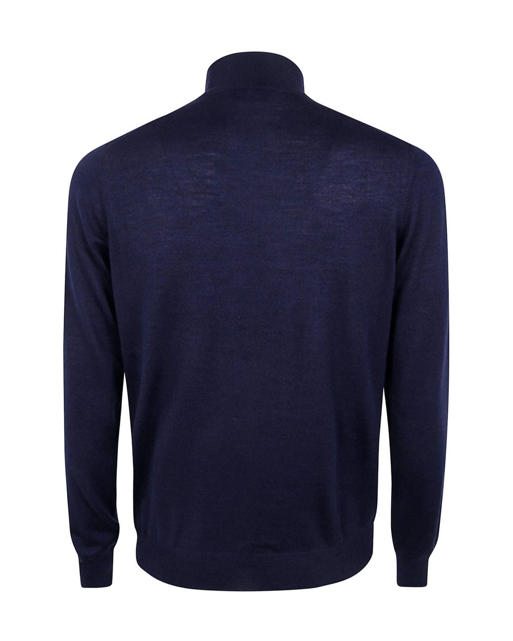 Gran Sasso Blue Long-Sleeved Sweater for men