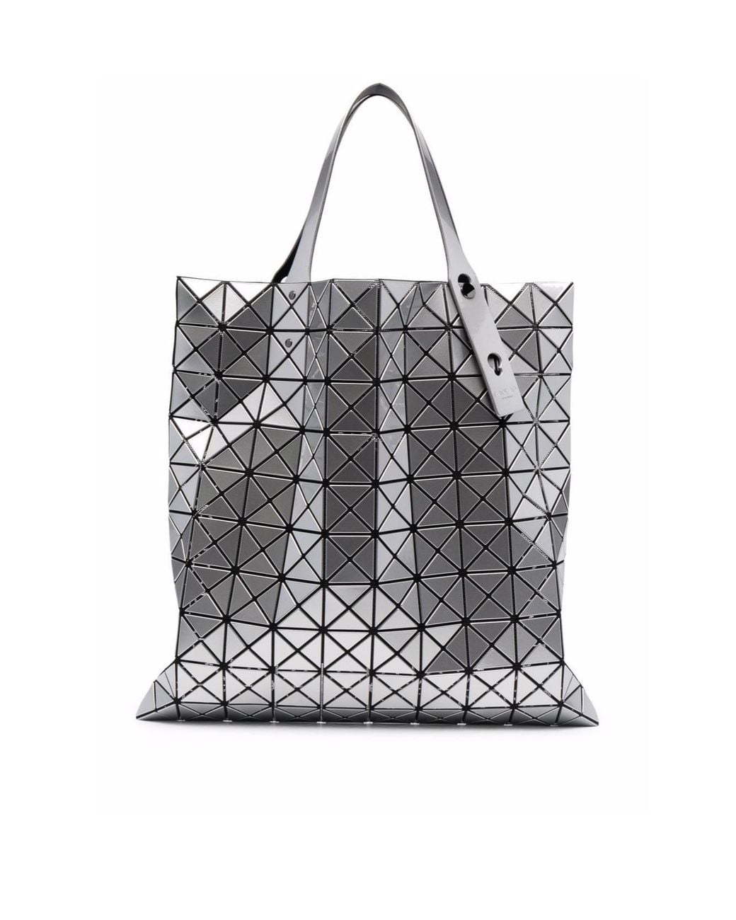 Issey Miyake Gray Prism Shopping Bag