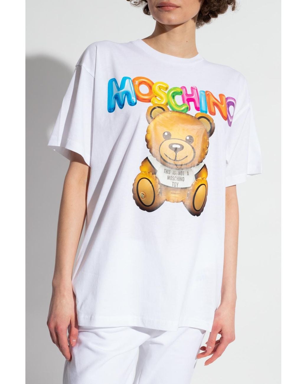 Moschino White Open-Necked Shirt