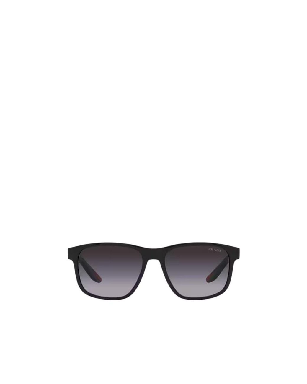 Prada Linea Rossa White Prada Eyewear Square Frame Sunglasses for men